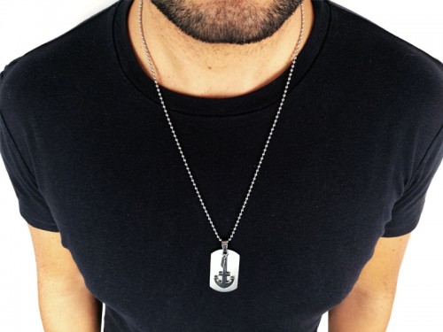 Necklace Army Anchor