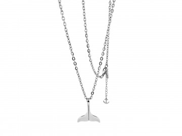 Caravela Whale Fin Necklace