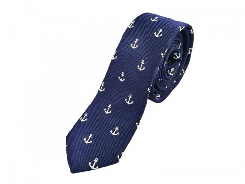 Anchor Skinny Tie