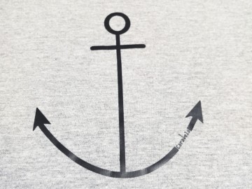 Tee Grey Anchor