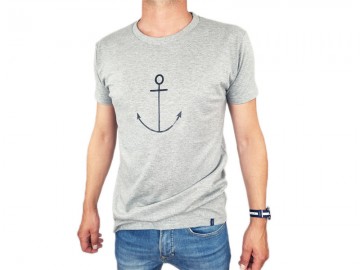 Tee Grey Anchor