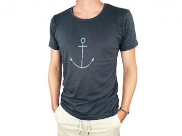 Tee DarkGrey Anchor